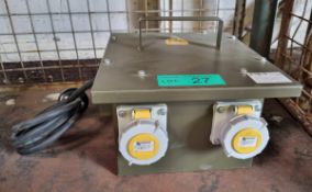 Blakley C7326 transformer Input : 230v - Output 110V CTE 1.5kVA IP54