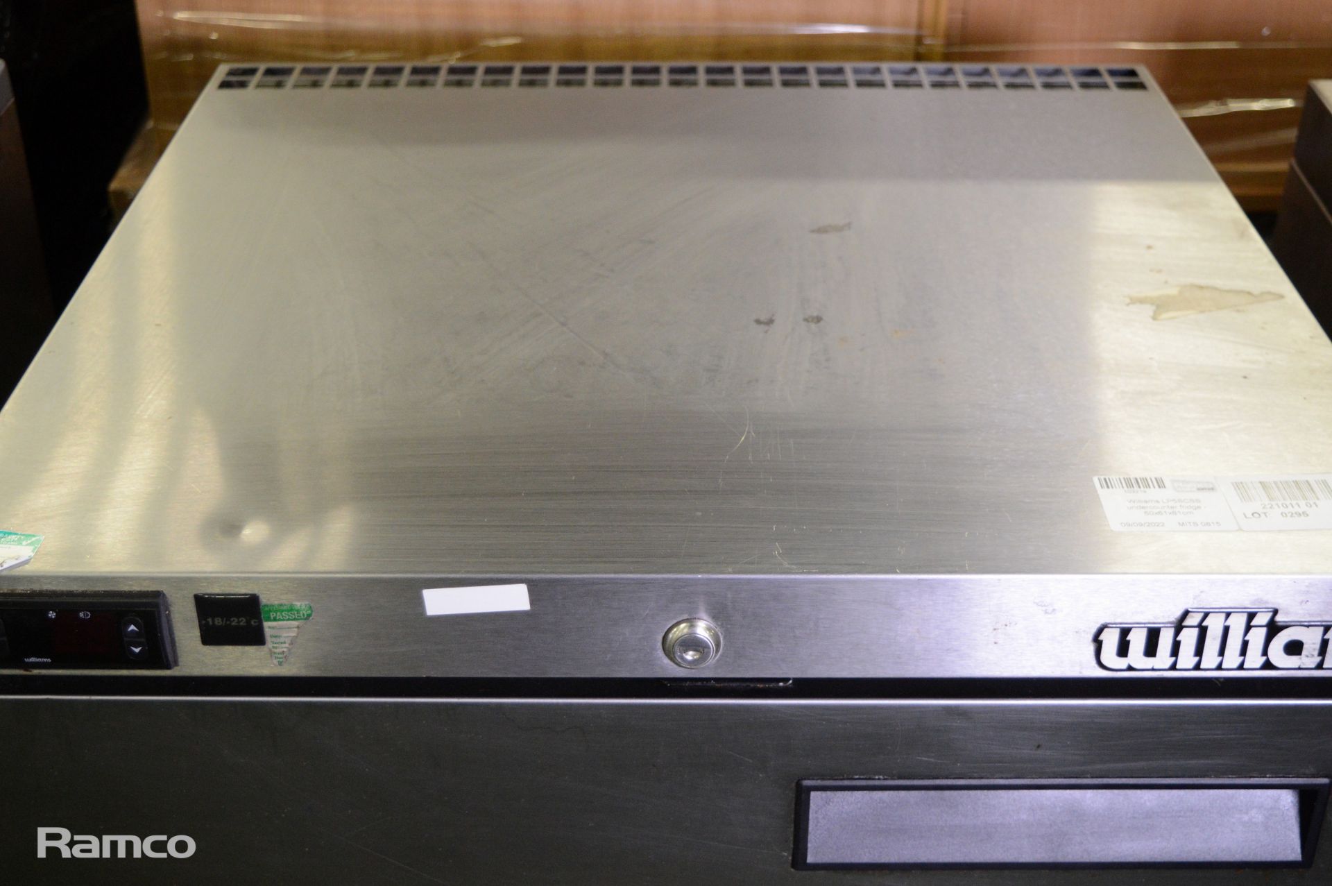 Williams LP5SCSS undercounter fridge - 60x61x81cm - Image 5 of 5