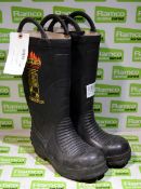 Tuffking rubber boot size EU 37 - UK 4