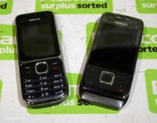 Nokia C2 & Nokia E66 mobile phones