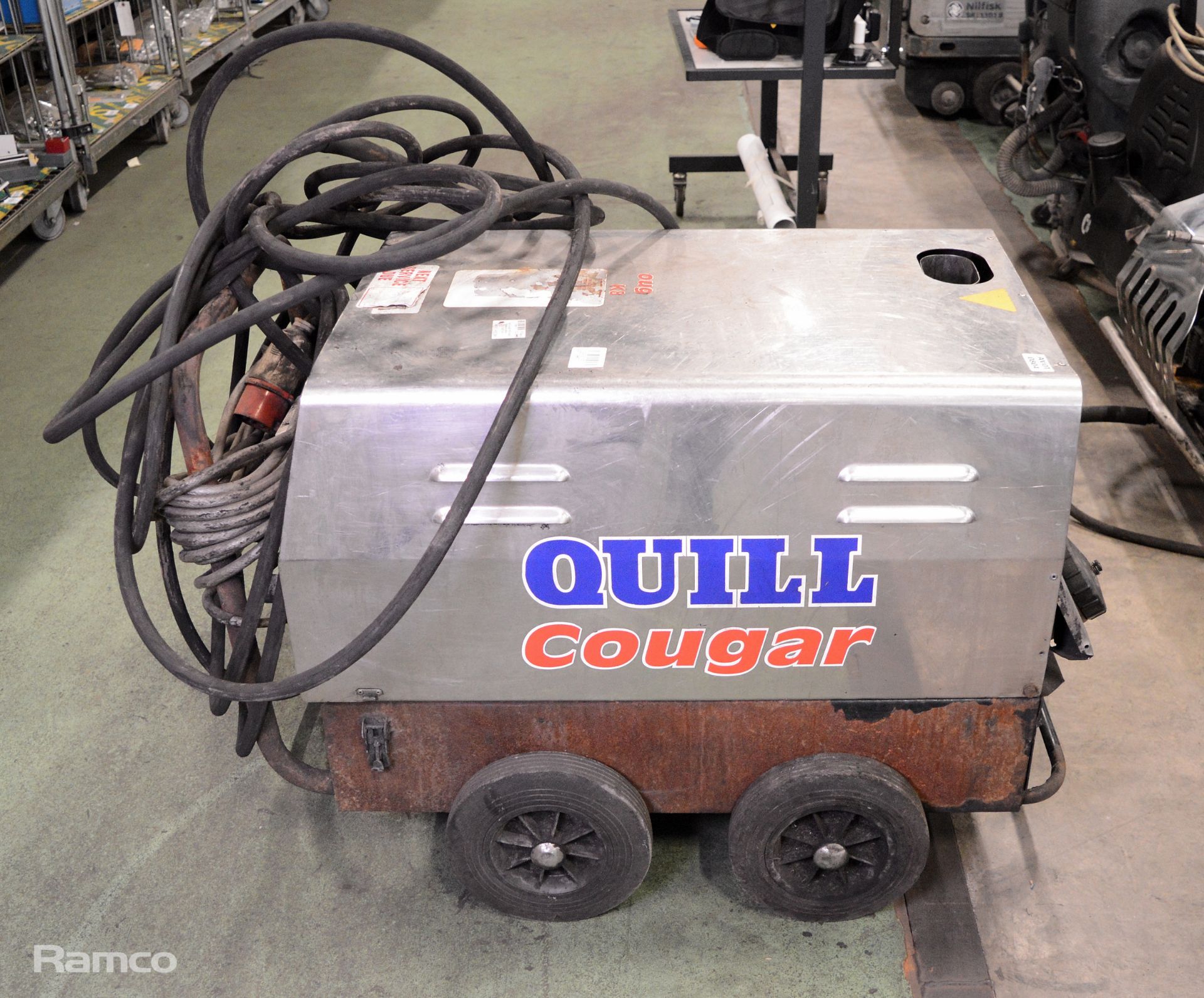 Quill Cougar MK8 diesel pressure washer - 117x65x77cm - Image 3 of 8