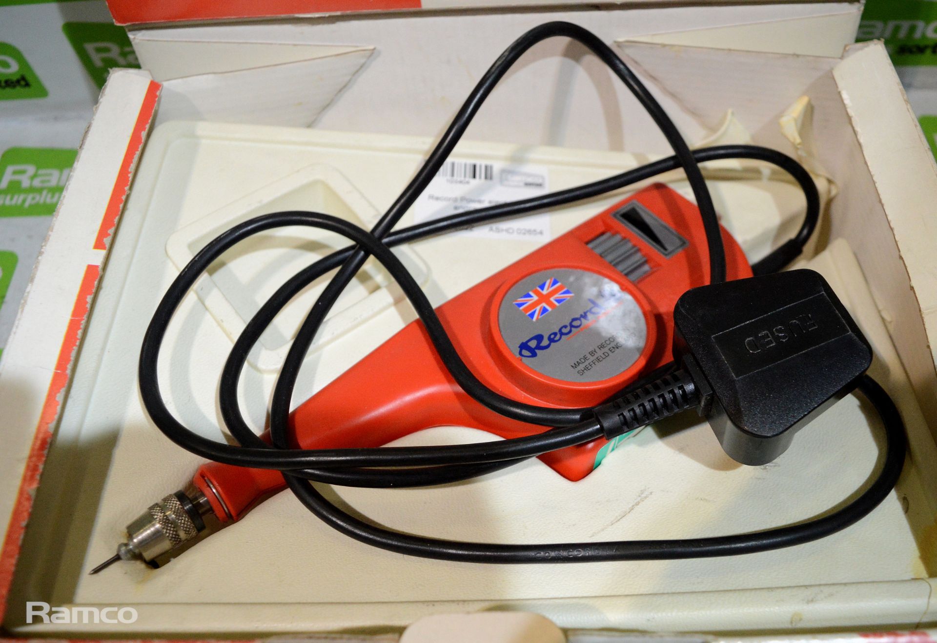 Record Power electric hand engraver 230V - Image 2 of 3