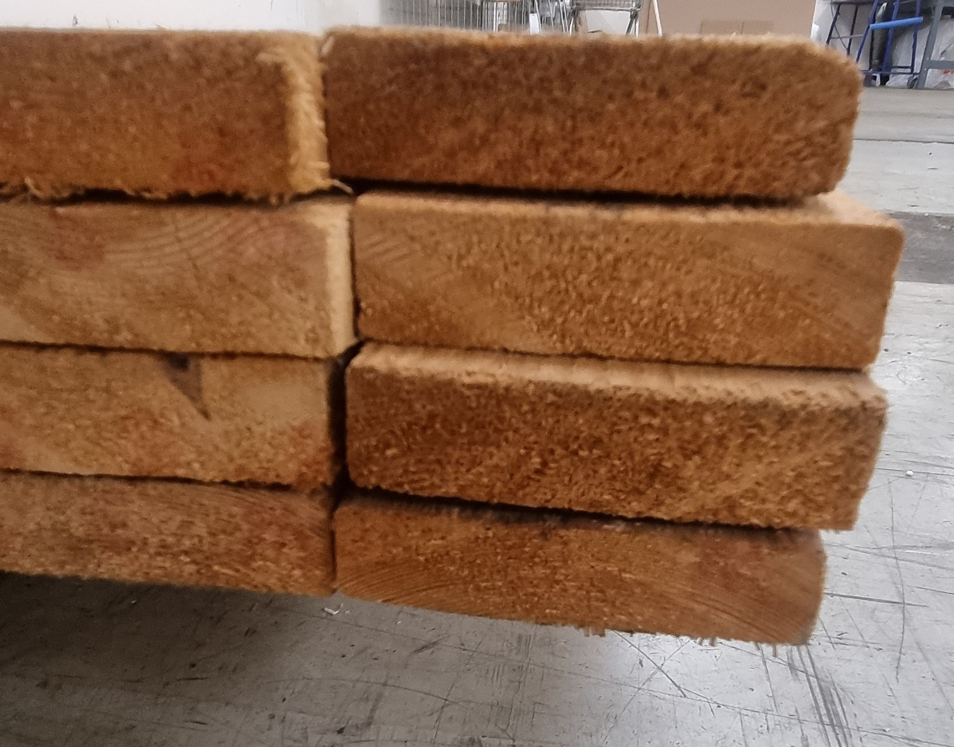 Pallet of 4"x1" softwood various lengths & Pallet of 4"x1" softwood 44pcs - Image 5 of 9