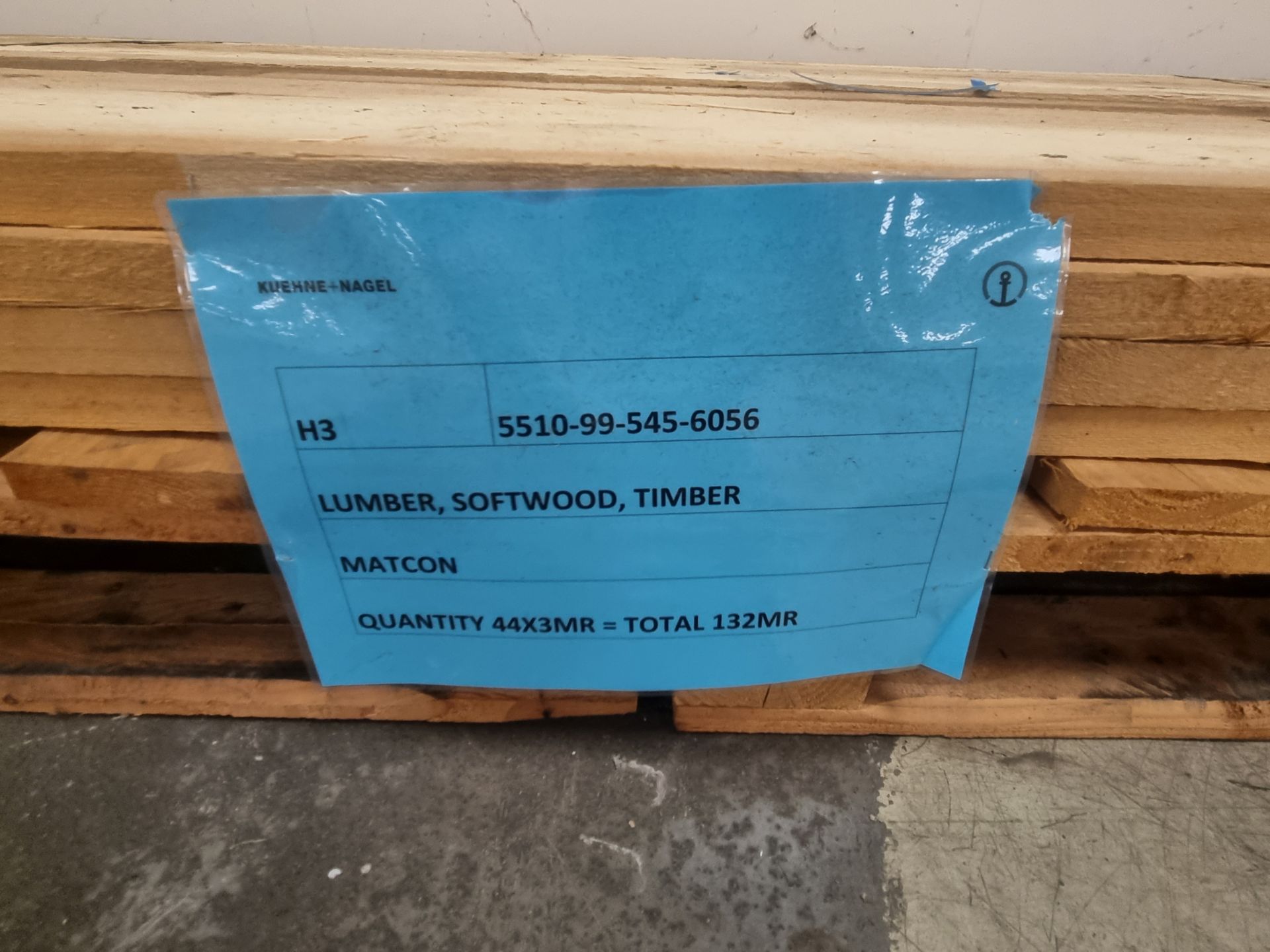 Pallet of 4"x1" softwood various lengths & Pallet of 4"x1" softwood 44pcs - Image 2 of 9