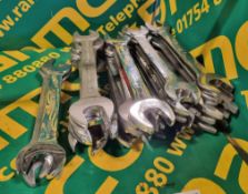 34x Open End Spanners