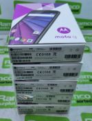 5x Motorola Moto G 3rd Gen - Pay As You Go Mobile Phones