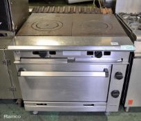 Chieftain Flat Toe hot rings & oven - clean
