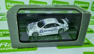 Autoart Mercedes-Benz Service 24h AMG Mercedes CLK dealer model car 1:43 – B6 696 1912