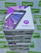 5x Motorola Moto G 3rd Gen - Pay As You Go Mobile Phones