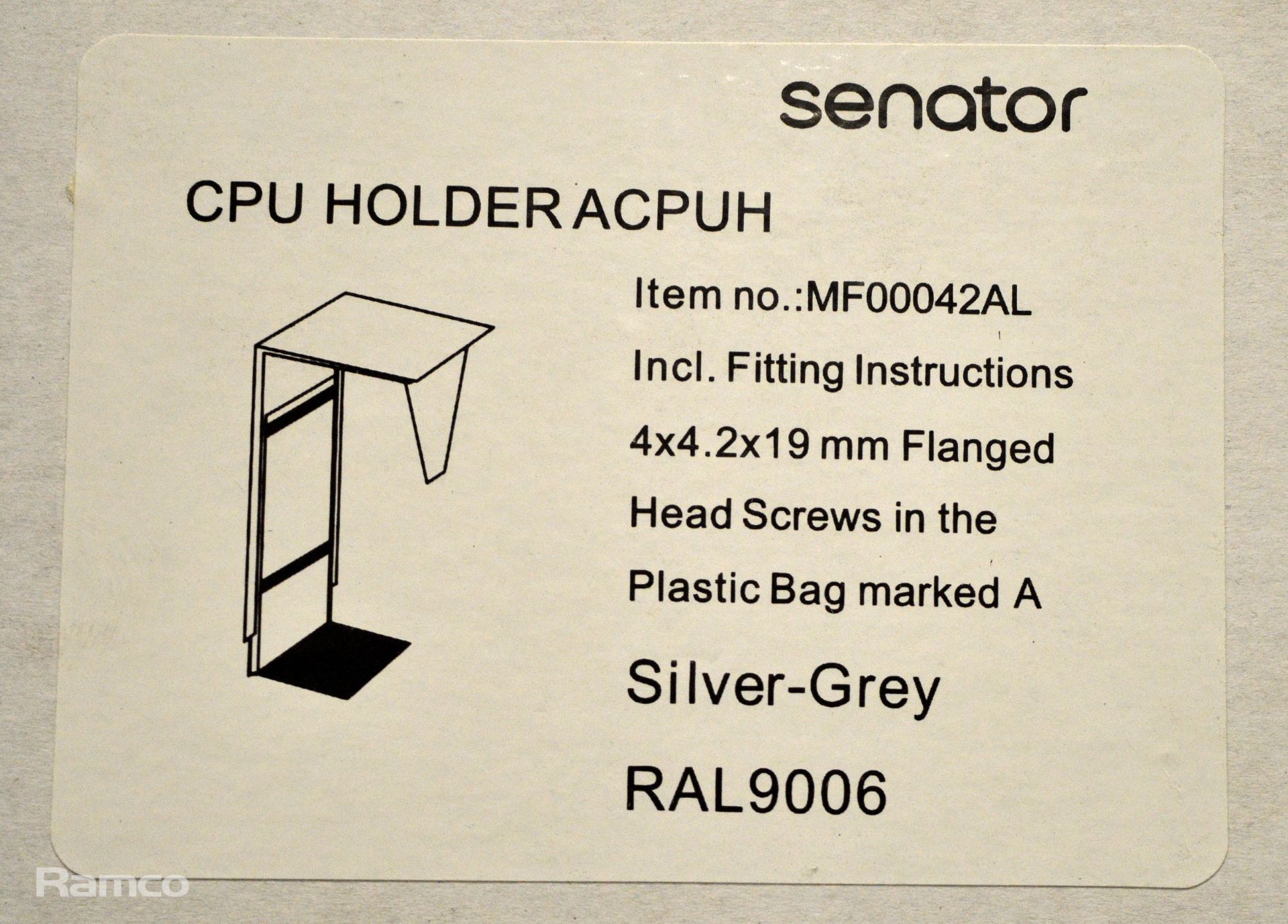 12x Senator MF00042AL cpu holders - CPU silver grey - Image 5 of 5