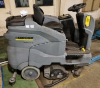 Karcher B 150 R ride on floor scrubber/dryer - 179x91 x141cm