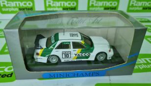 Minichamps Paul’s Model Art Mercedes 190 E Evo 2 – Team: Snobeck 1.vers. - Laffite 1:43 model car