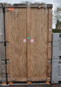 Wooden Storage/Shipping Crate - 110x130x240cm