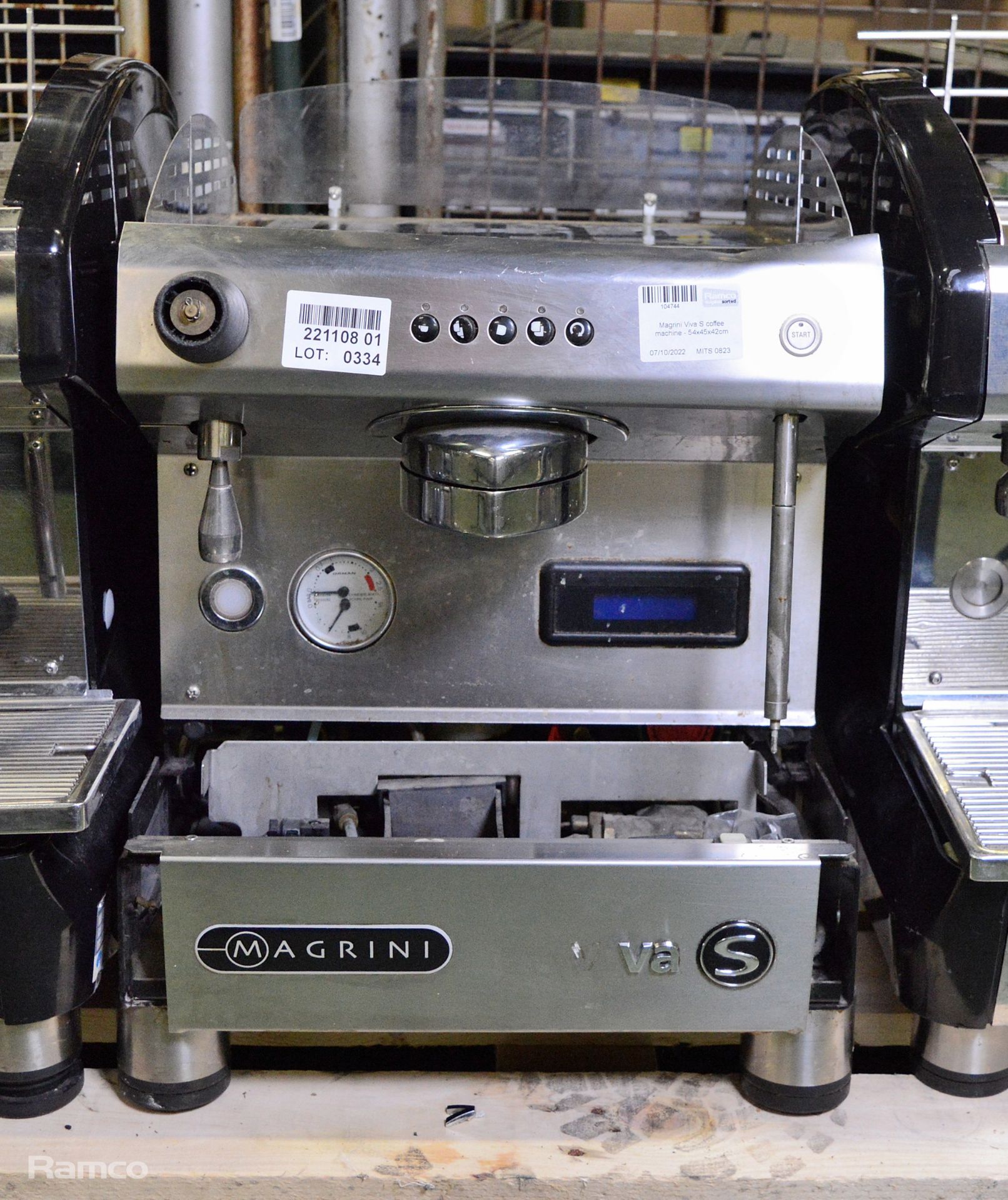 Magrini Viva S coffee machine - 54x45x42cm