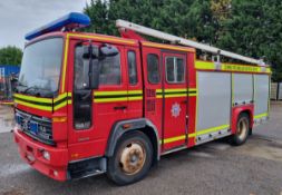 W234 NSK - 2000 Volvo FL6-14 Fire Engine, Diesel, 5480cc, 82770Km, Red