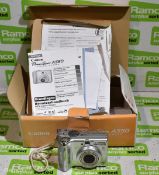 Canon Powershot A550 digital camera, boxed with accessories