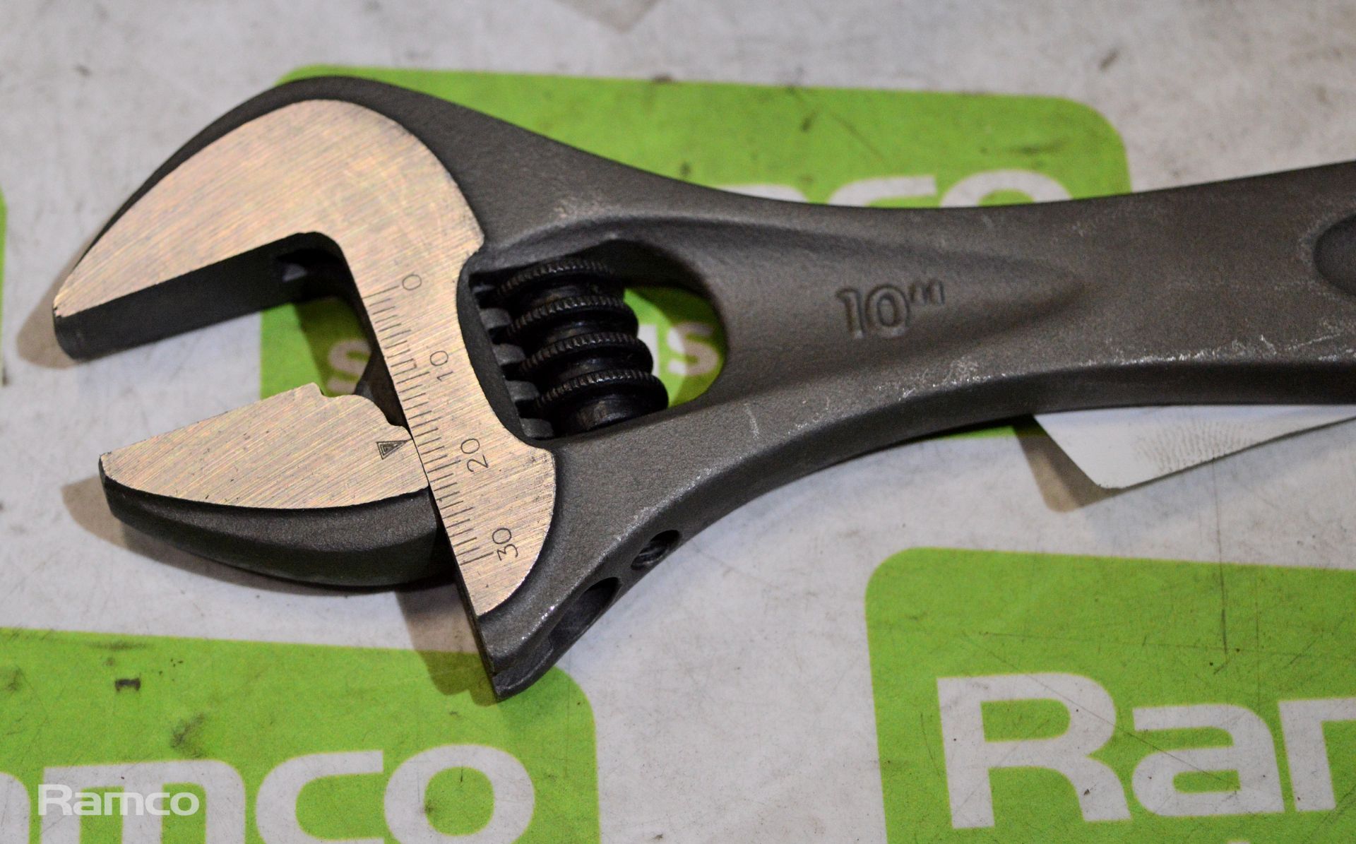 7x Facom 113A.10T 10" Adjustable wrench - Image 3 of 4