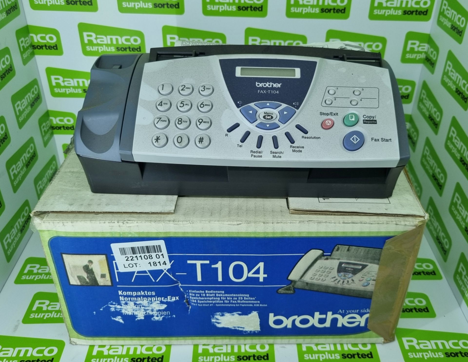 Brother Fax-T104 fax machine