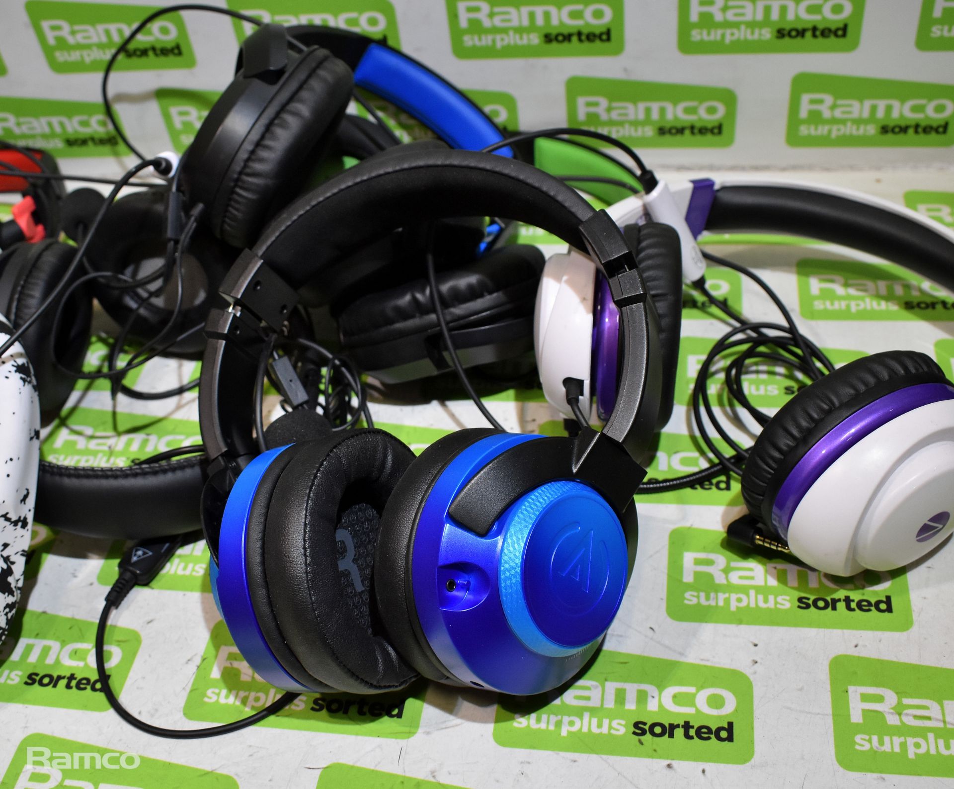 7x Multiple type/make gaming headsets - unboxed, - Image 3 of 5