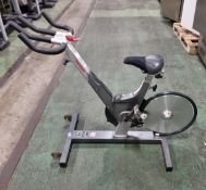 Keiser M3 indoor exercise spinner bike - no display module