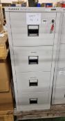 Kardex safe file 4-drawer file cabinet L54xW80xH145cm