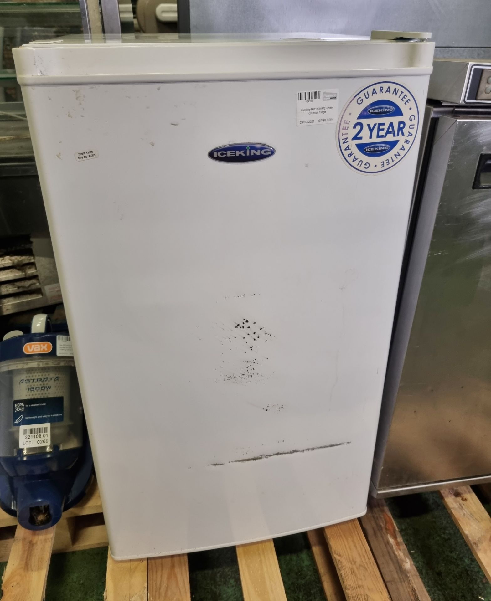 Iceking RK113AP2 under counter fridge - Image 5 of 5