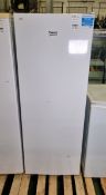 Beko LSG1545W freestanding tall larder fridge