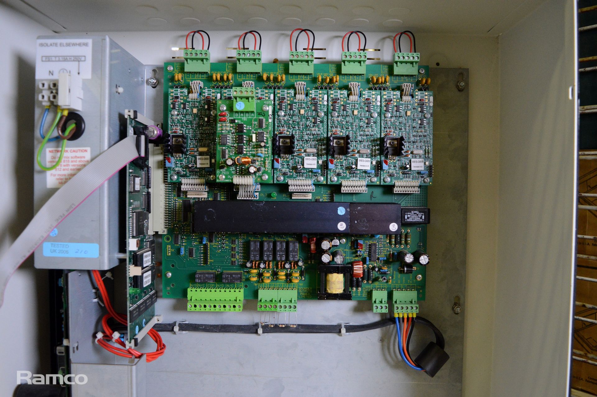 2x Morley IAS fire systems ZX5e multi-protocol fire alarm control panels, 2x Morley IAS fire systems - Image 6 of 6