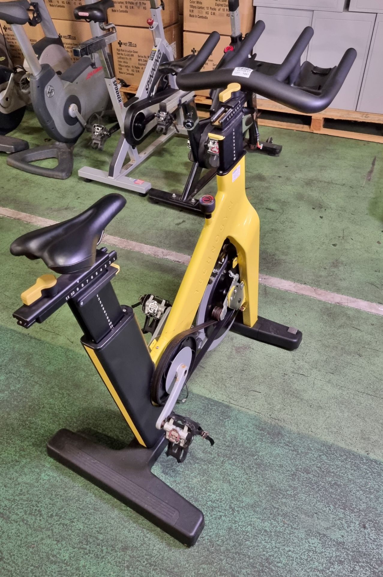 Techno Gym Group Cycle Connect exercise bike (frame only, no console) - 117x60x105cm - Image 3 of 4