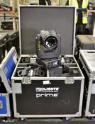 Prolights Prime beamlight set of four in black flightcase with accessories