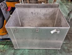 Large aluminium shipping case - L120xW82xH76