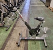 Keiser M3 indoor exercise spinner bike - no display module