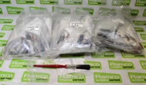 72x Standard paint brushes 13mm