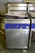 Hobart single tank gas fryer - 50x80x125cm