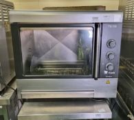 Fri-Jado TG110-M electric rotisserie oven - 84x55x75cm