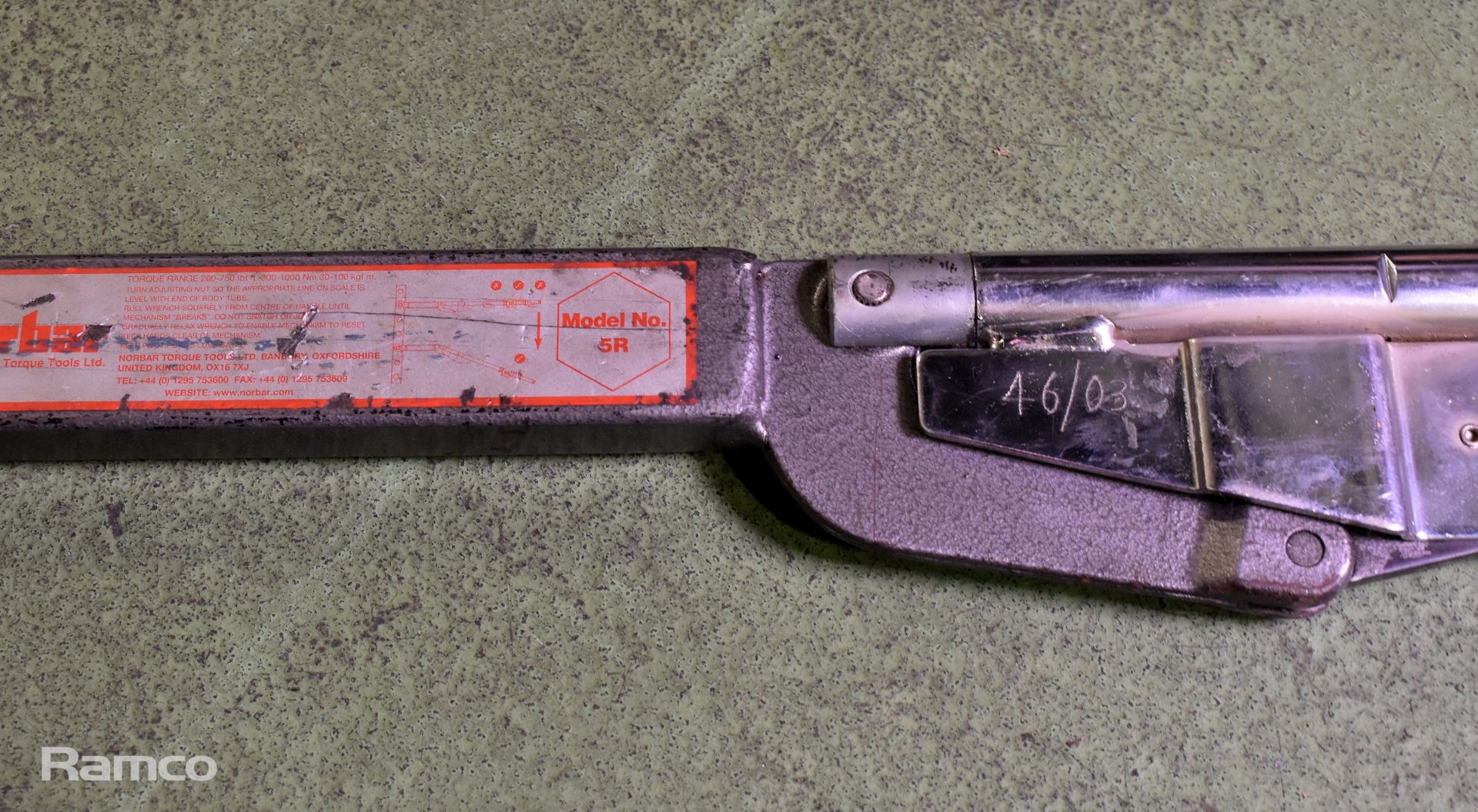 Norbar 5R Industrial torque wrench - not calibrated - Image 4 of 4