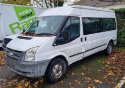 Ford Transit TT9 Van - 2007 TDCI - 12 seat passenger vehicle - 88158 miles - NON RUNNER