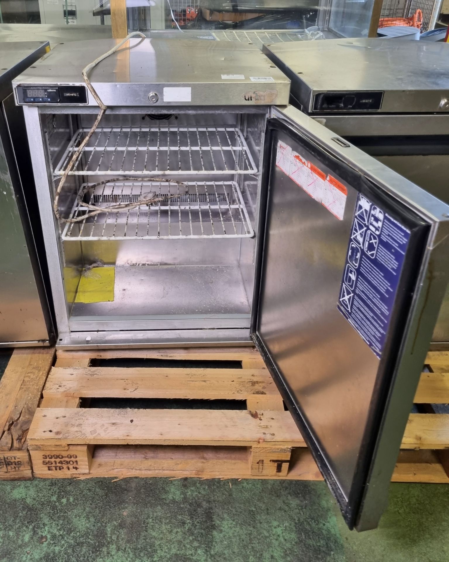 Williams HA135-SS undercounter fridge - 60x57x80cm - Image 3 of 6