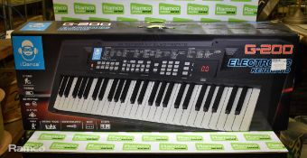 2x iDance G-200 electronic keyboards - Boxed