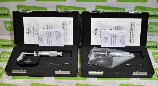 2x Mahr Micrometers 40 A 0-25mm