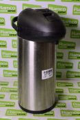 Genware 5L hot/cold vacuum pump pot