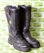 YDS Pluto CE 0321 leather boots - Size: EU 44, UK 10