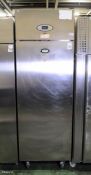 Foster PSG600H-A stainless steel upright fridge