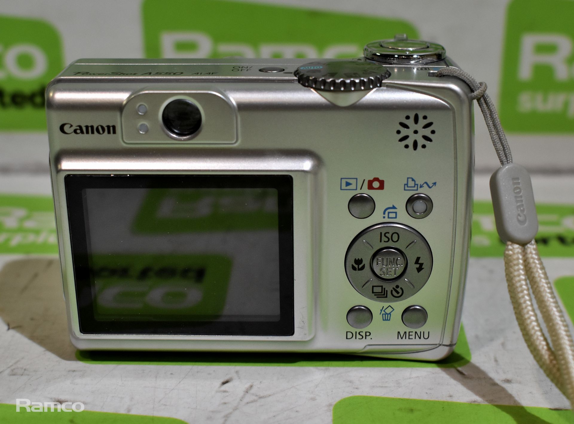 Canon Powershot A550 digital camera, boxed with accessories - Image 3 of 4