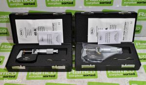 2x Mahr Micrometers 40 A 0-25mm