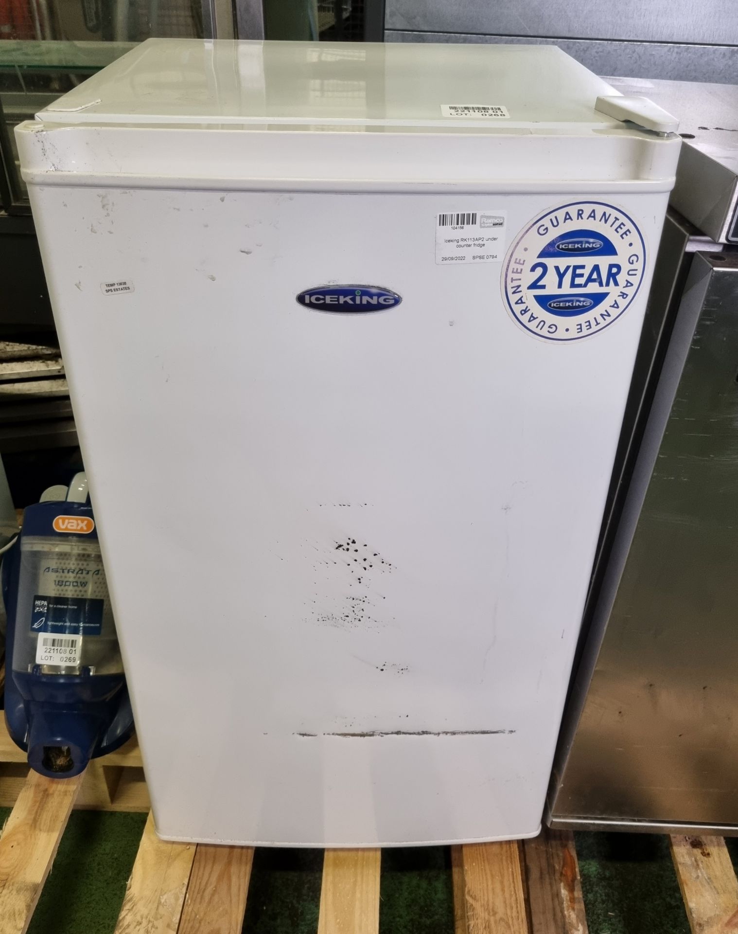 Iceking RK113AP2 under counter fridge