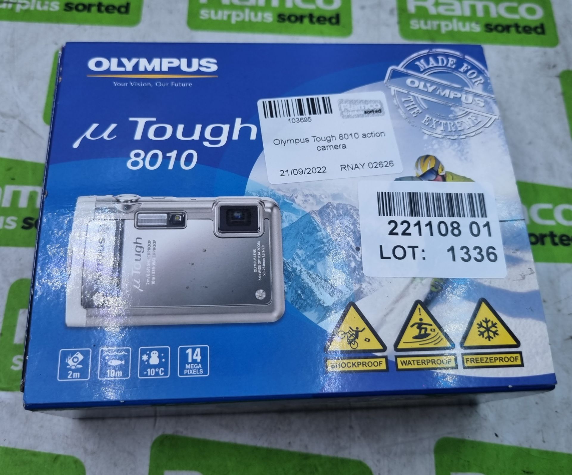 Olympus uTough 8010 action camera