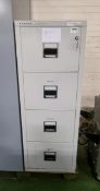 Kardex safefile 4-drawer file cabinet L54xW80xH145cm