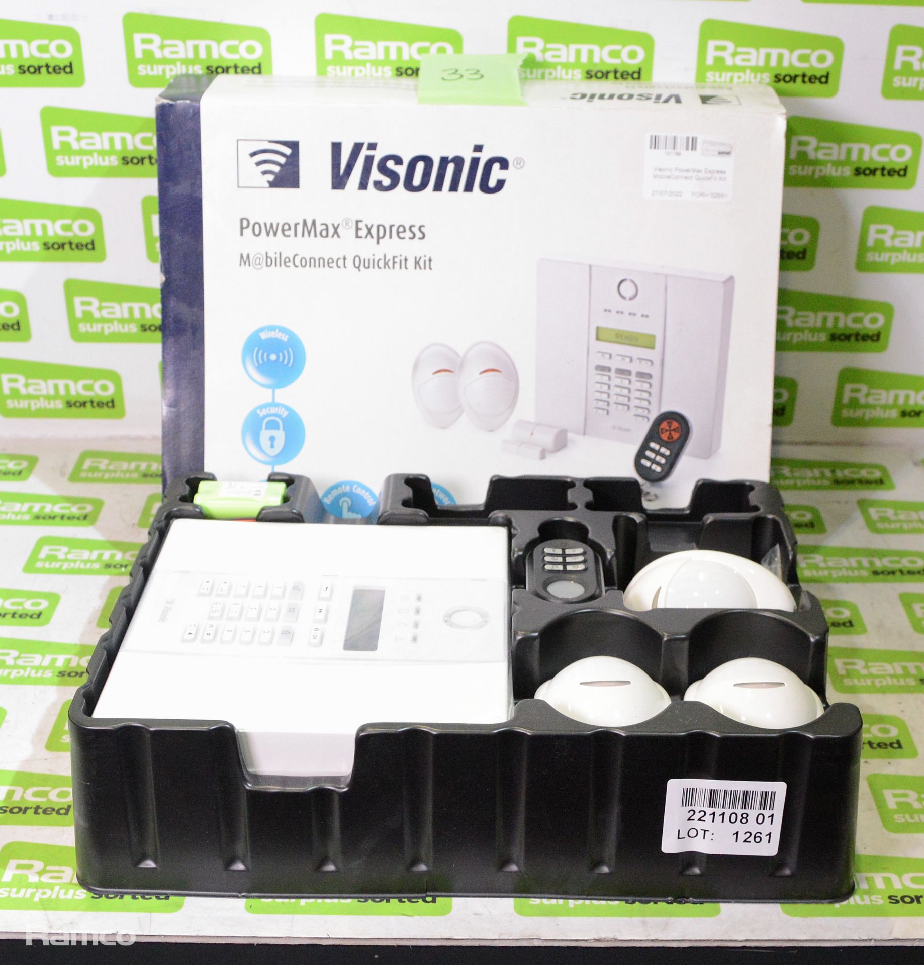 Visonic PowerMax Express MobileConnect QuickFit Kit