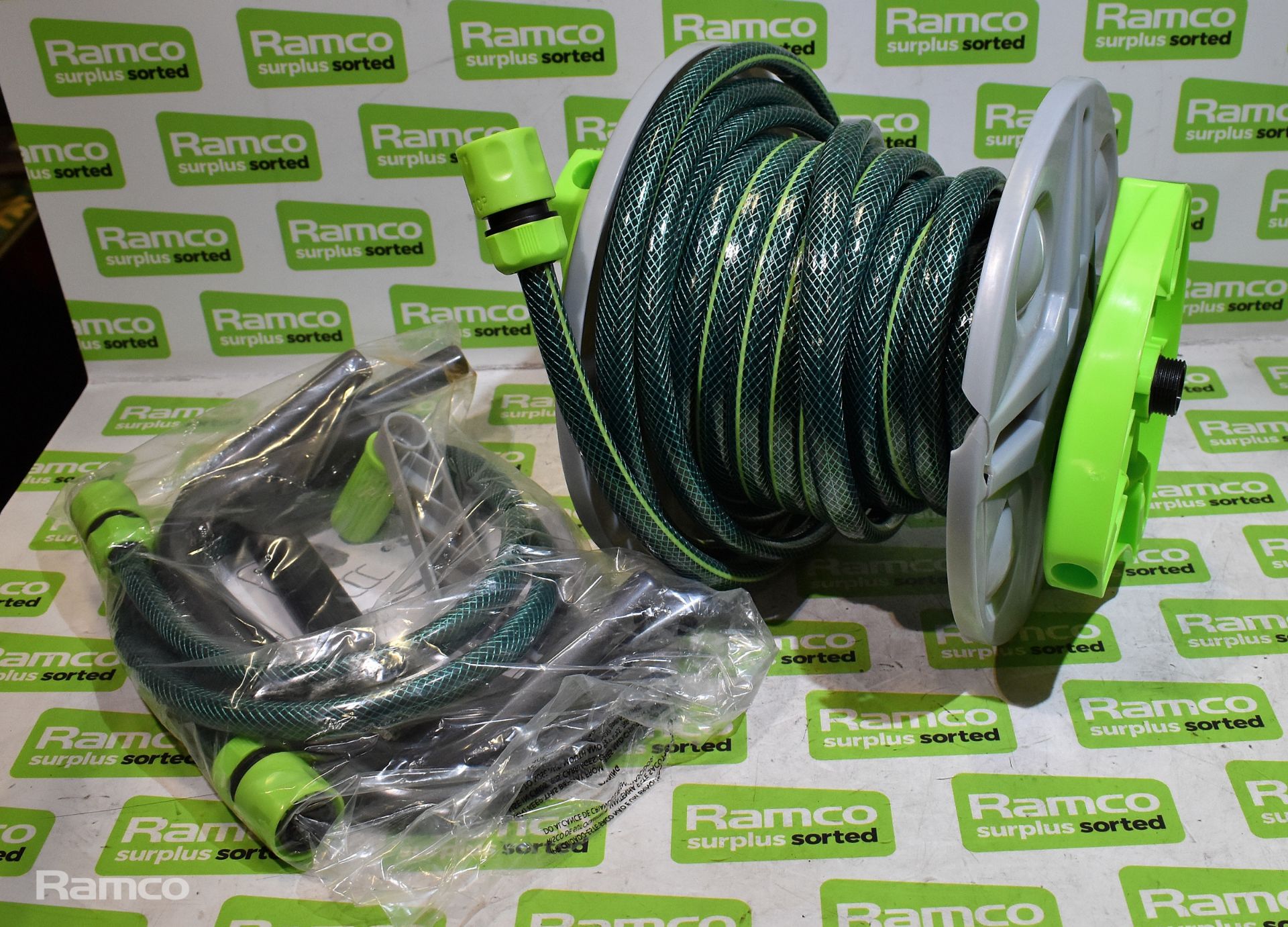 15 mtr garden hose and reel set - Image 3 of 4